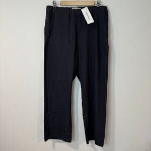 Remi Relief Men's Linen Pants Navy Blue Medium Made in Japan The Golden State